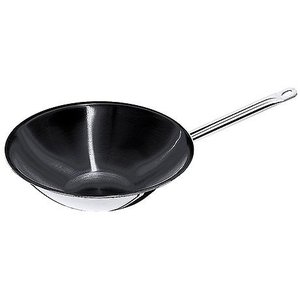 Contacto Non-stick Wok with flat base Contacto Non-stick Wok with flat base