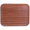 Contacto Melamine Rectangular Non-Slip Canteen Tray 450 x 600 mm Brown Contacto Melamine Rectangular Non-Slip Canteen Tray 450 x 600 mm Brown