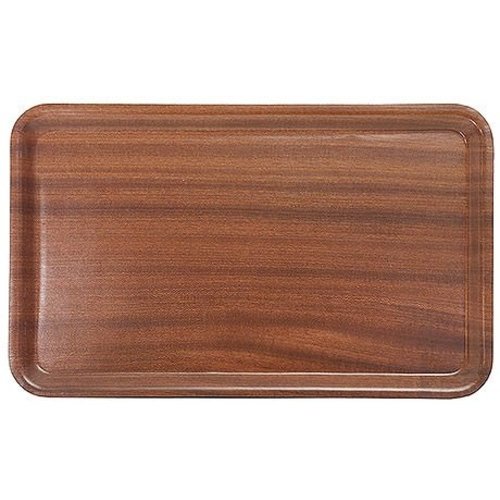 Contacto Laminated wood Rectangular Serving Tray GN 1/1 Brown Contacto Laminated wood Rectangular Serving Tray GN 1/1 Brown