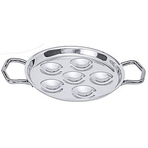 Contacto Snails Stainless Steel Plate, Ø135 mm Contacto Snails Stainless Steel Plate, Ø135 mm