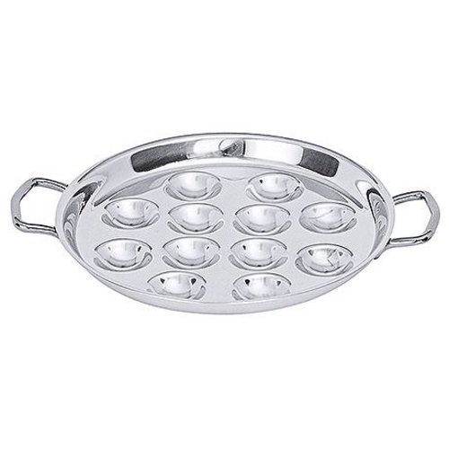Contacto Snails Stainless Steel Plate, Ø185 mm Contacto Snails Stainless Steel Plate, Ø185 mm