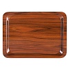 Contacto Laminated wood Rectangular Serving Tray 320 x 440 mm Brown Contacto Laminated wood Rectangular Serving Tray 320 x 440 mm Brown