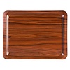 Contacto Laminated wood Rectangular Serving Tray 390 x 520 mm Brown Contacto Laminated wood Rectangular Serving Tray 390 x 520 mm Brown