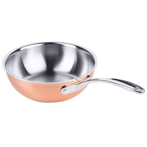 Contacto Rondel sauteuse miedziany 1,8L, Ø200 mm
