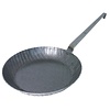 Contacto Iron Frying Pan, Deep with Hook Handle Ø240 mm