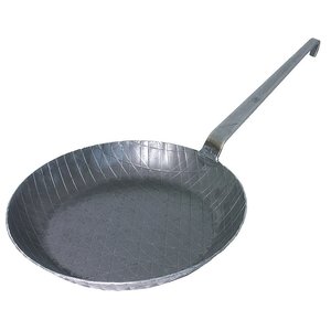Contacto Iron Frying Pan, Deep with Hook Handle Ø240 mm Contacto Iron Frying Pan, Deep with Hook Handle Ø240 mm