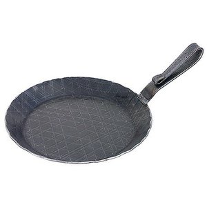 Contacto Patelnia uniwersalna z żelaza głęboka Ø240 mm z uchwytem haczykowym Contacto Patelnia uniwersalna z żelaza głęboka Ø240 mm z uchwytem haczykowym
