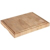 Contacto Wooden Cutting Board GN 1/1 Beige with Cutout