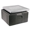 Contacto Insulated Top Loading Food Conteiner 345x345x(h)170mm Black