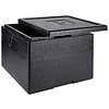 Contacto Insulated Top Loading Pizza Conteiner 33 L Black