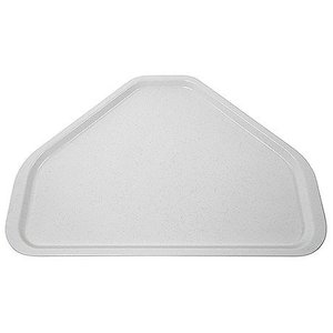 Contacto Polyester Trapezoidal Serving Tray 340 x 480 mm Grey