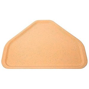 Contacto Polyester Trapezoidal Serving Tray 340 x 480 mm Beige