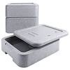 Contacto Insulated Top Loading Food Conteiner 260x200x(h)40mm Grey