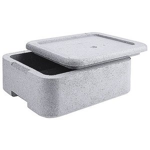 Contacto Insulated Top Loading Food Conteiner 260x200x(h)65mm Grey Contacto Insulated Top Loading Food Conteiner 260x200x(h)65mm Grey