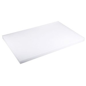 Contacto Polyethylene Cutting Board 400 x 600 mm White Contacto Polyethylene Cutting Board 400 x 600 mm White