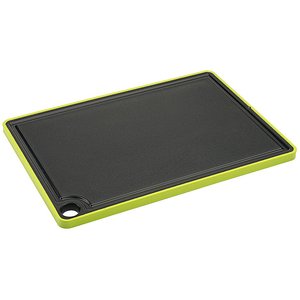 Contacto Non Slip Polyethylene Cutting Board 185 x 265 mm Black with Cutout Contacto Non Slip Polyethylene Cutting Board 185 x 265 mm Black with Cutout