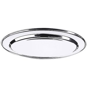 Contacto Półmisek ze stali nierdzewnej, owalny 300x220x18 mm Contacto Półmisek ze stali nierdzewnej, owalny 300x220x18 mm