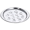 Contacto Snails Stainless Steel Plate, Ø180 mm, Oval