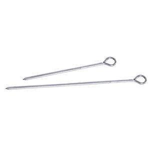 Contacto Szpila do szaszłyków ze stali nierdzewnej, o dlugości 200 mm, 12 sztuk