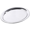 Contacto Stainless Steel Oval Serving Tray 175 x 230 mm