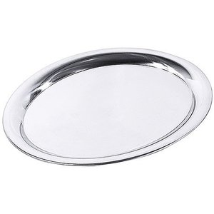 Contacto Stainless Steel Oval Serving Tray 175 x 230 mm Contacto Stainless Steel Oval Serving Tray 175 x 230 mm