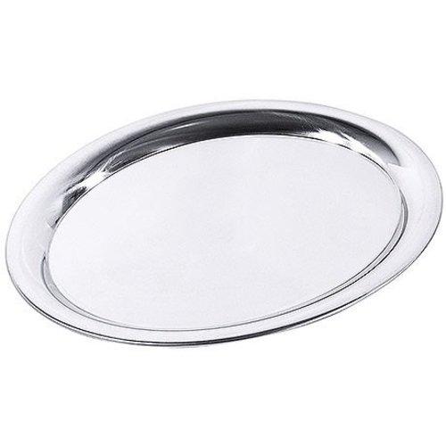 Contacto Stainless Steel Oval Serving Tray 175 x 230 mm Contacto Stainless Steel Oval Serving Tray 175 x 230 mm
