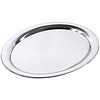 Contacto Owalna taca do serwowania 220 x 285 mm ze stali nierdzewnej