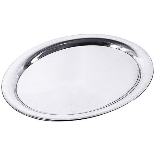 Contacto Stainless Steel Oval Serving Tray 220 x 285 mm Contacto Stainless Steel Oval Serving Tray 220 x 285 mm