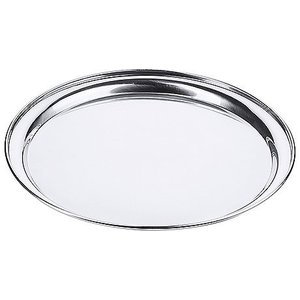 Contacto Okrągła taca do serwowania Ø 300 mm ze stali nierdzewnej