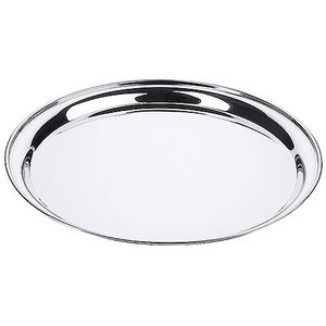 Contacto Stainless Steel Round Serving Tray Ø 400 mm