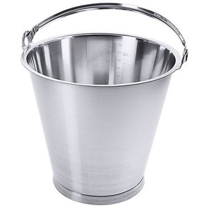 Contacto Wiadro ze stali nierdzewnej bez pokrywki, 12 l, o średnicy 310 mm Contacto Wiadro ze stali nierdzewnej bez pokrywki, 12 l, o średnicy 310 mm