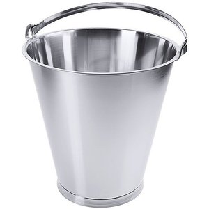Contacto Wiadro ze stali nierdzewnej bez pokrywki, 15 l, o średnicy 325 mm Contacto Wiadro ze stali nierdzewnej bez pokrywki, 15 l, o średnicy 325 mm