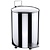 Contacto 100 L Round Stainless Steel Pedal Bin, Lift Lid, 100 L
