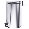 Contacto 12 L Round Stainless Steel Pedal Bin, Lift Lid, 12 L Contacto 12 L Round Stainless Steel Pedal Bin, Lift Lid, 12 L