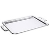 Contacto Stainless Steel Rectangular Serving Tray 300 x 400 mm with Handles Contacto Stainless Steel Rectangular Serving Tray 300 x 400 mm with Handles
