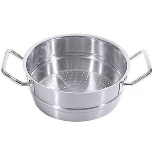Contacto Wkład ze stali nierdzewnej do gotowania na parze, o średnicy 240 mm, 5 l