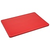 Contacto Polyethylene Cutting board HACCP 245 x 345 mm Red