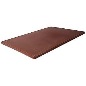 Contacto Polyethylene Cutting board HACCP 300 x 450 mm Brown