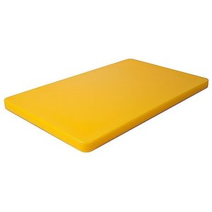 Contacto Polyethylene Cutting board HACCP GN 1/1 Yellow Contacto Polyethylene Cutting board HACCP GN 1/1 Yellow