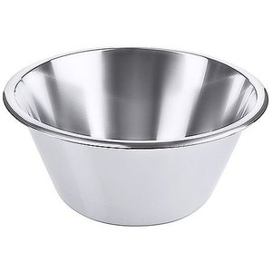 Contacto Stainless Steel Kitchen Bowl with Rim 4,5 L, ø 260 mm