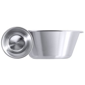 Contacto Stainless Steel Kitchen Bowl with Rim 1,5 L, ø 190 mm Contacto Stainless Steel Kitchen Bowl with Rim 1,5 L, ø 190 mm