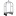 Contacto Wózek bagażowy 1100x610x1910 mm, inox