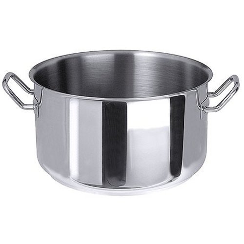 Contacto Stainless Steel Low Pot 44 L Ø 450 mm Contacto Stainless Steel Low Pot 44 L Ø 450 mm