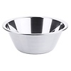 Contacto Stainless Steel Kitchen Conical Bowl with Rim and Round Bottom 1 L, ø 160 mm