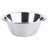 Contacto Stainless Steel Kitchen Conical Bowl with Rim and Round Bottom 1,75 L, ø 200 mm