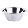 Contacto Stainless Steel Kitchen Conical Bowl with Rim and Round Bottom 2,5 L, ø 220 mm