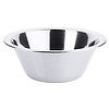 Contacto Stainless Steel Kitchen Conical Bowl with Rim and Round Bottom 3,5 L, ø 250 mm Contacto Stainless Steel Kitchen Conical Bowl with Rim and Round Bottom 3,5 L, ø 250 mm