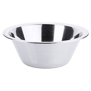 Contacto Stainless Steel Kitchen Conical Bowl with Rim and Round Bottom 3,5 L, ø 250 mm