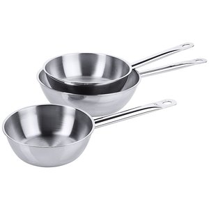 Contacto Stainless Steel Saucepan Sauteuse 0,75L, Ø160 mm Contacto Stainless Steel Saucepan Sauteuse 0,75L, Ø160 mm