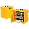Contacto Front Loading Insulated Food Container GN 1/2 Yellow